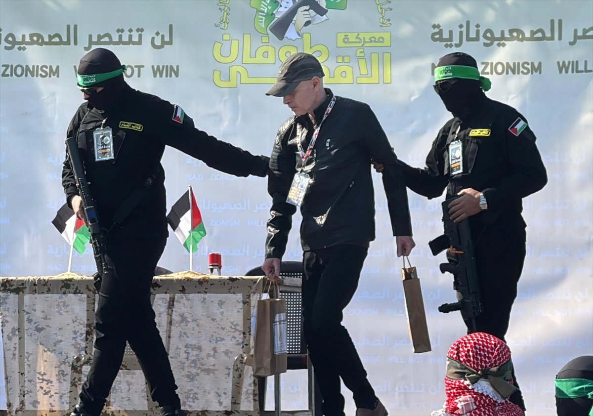 Hamas ile İsrail arasındaki esir takası. (AA)