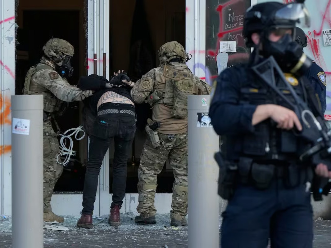 Portland Riot Suspects Face Court Over ICE Assaults