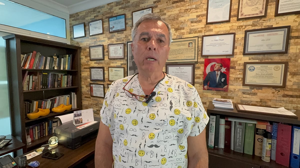 Veteriner hekim Behçet Düzgün - İHA