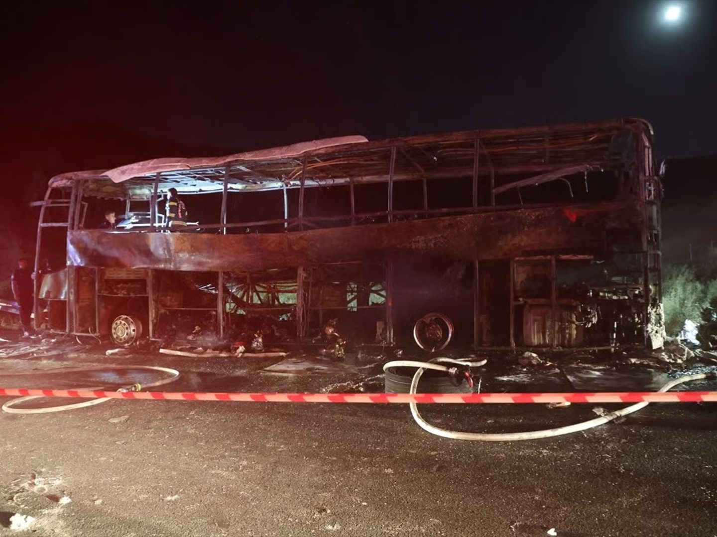 Denizli'de feci otobüs kazası: Dokuz aylık bebek dahil sekiz kişi hayatını kaybetti