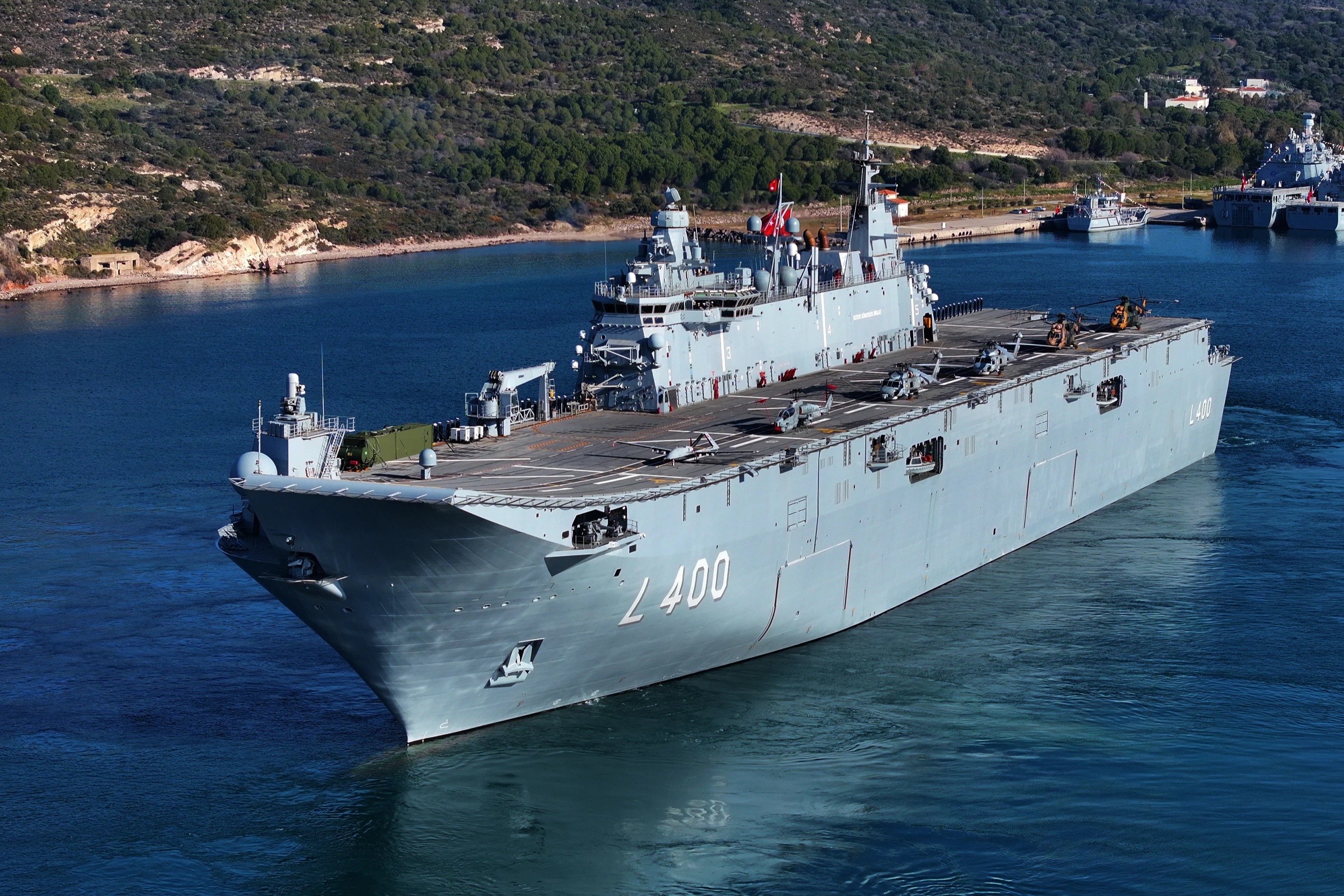 NATO Deploys TCG Anadolu to Latvia Under Eastern Sentry