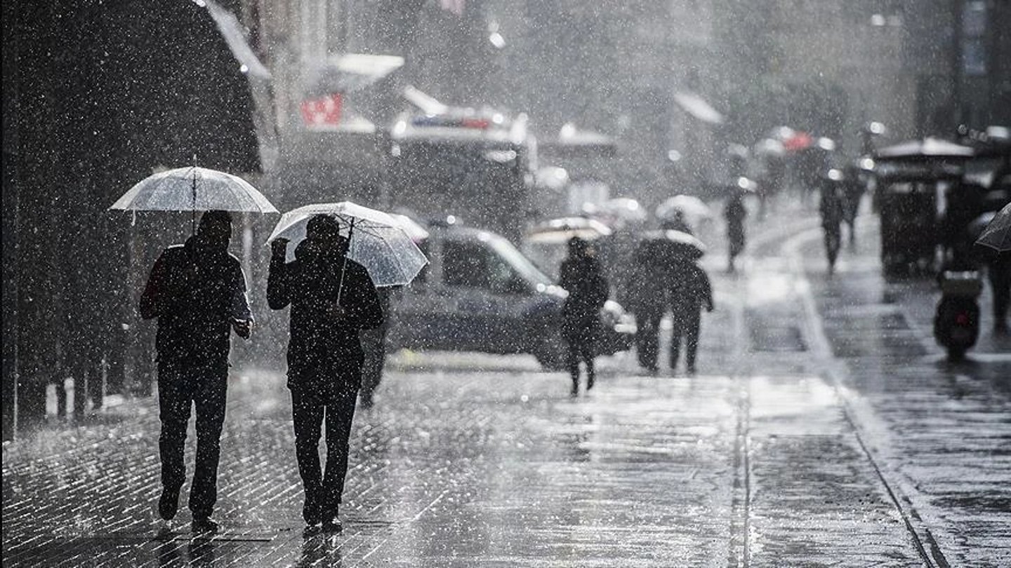 Meteoroloji kuvvetli ve şiddetli yağış uyarısı