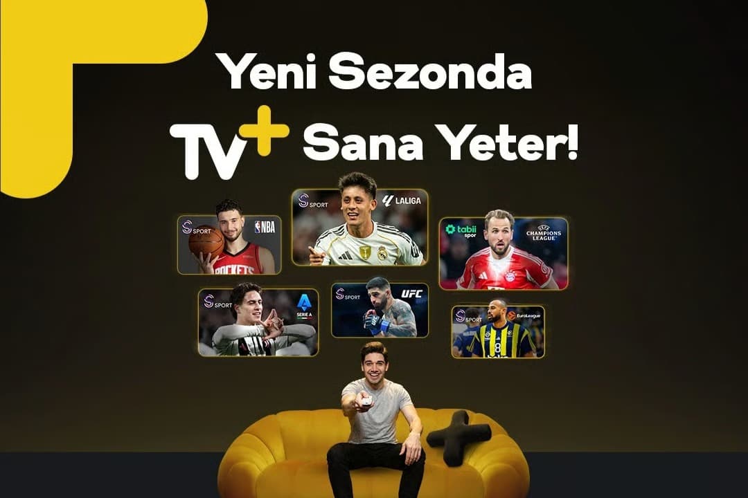 Yeni Sezonda Tüm Spor Heyecanı TV+ Ekranlarında