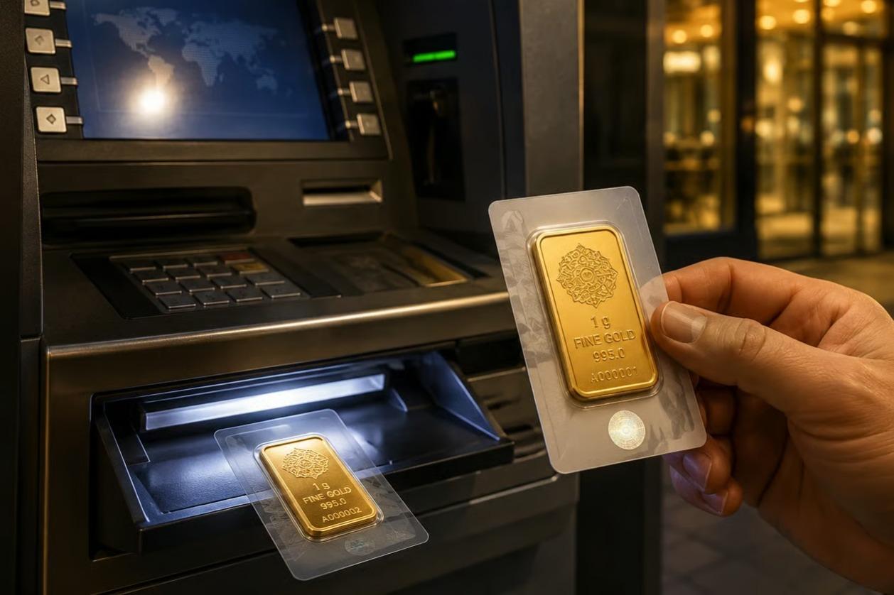 ATM'lerde fiziki gram altın satışı resmen başladı!