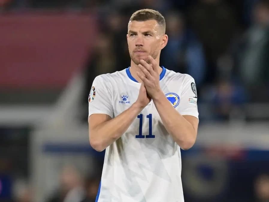 Dzeko milli takım defterini kapatıyor