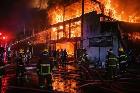 Tayland'da gece kulübü yangın faciası: En az 27 ölü
