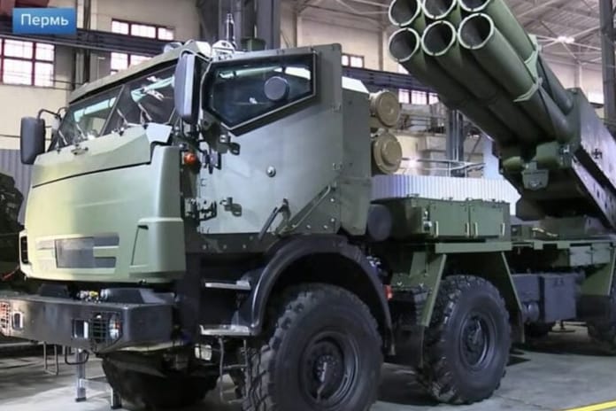 Rusya yeni ağır roketatar sistemi Sarma’yı tanıttı