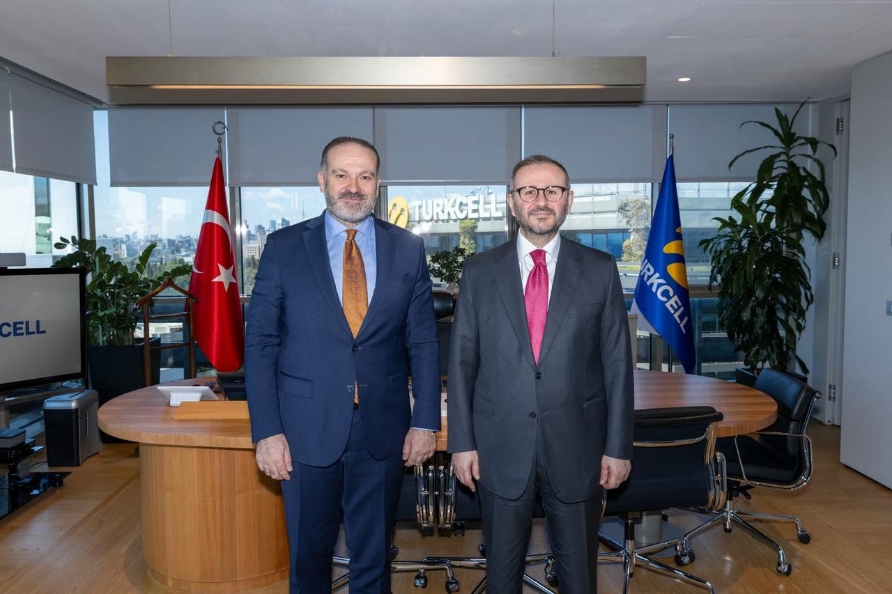 TRT Genel Müdürü Mehmet Zahid Sobacı'dan Turkcell'e nezaket ziyareti