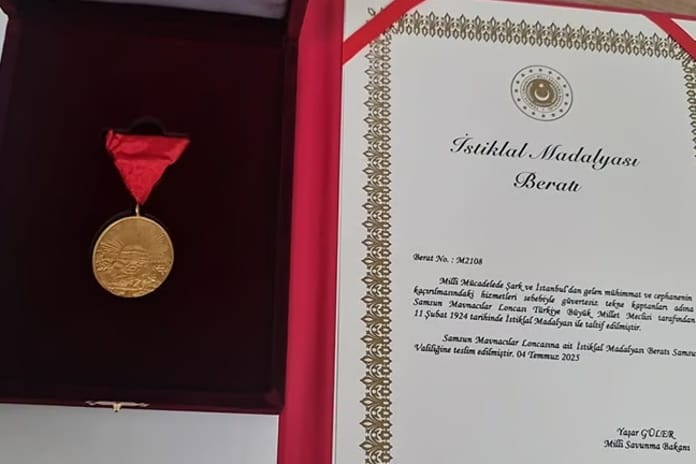 Milli Mücadele'nin öncü şehirlerinden Samsun'a, TBMM'deki törenle İstiklal Madalyası takdim edilecek