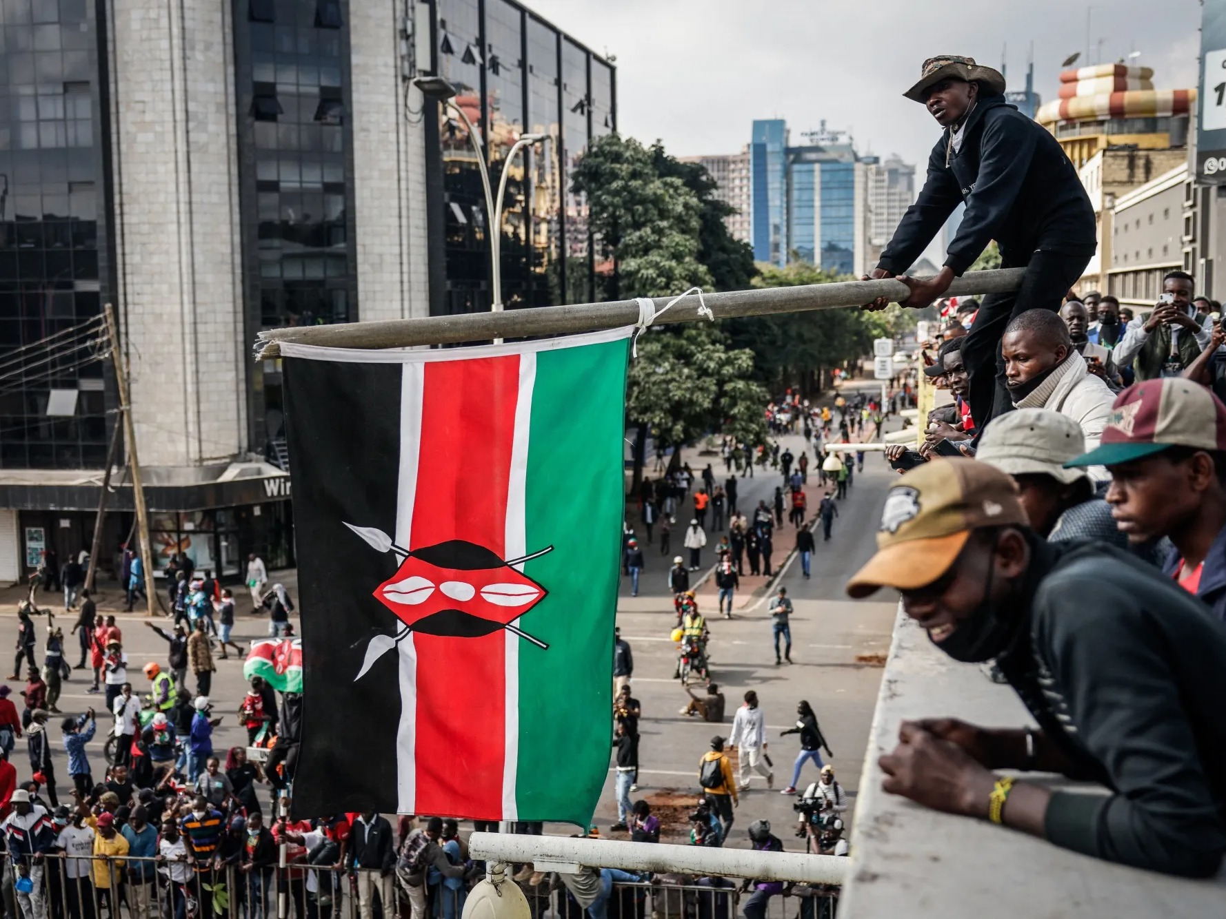Kenya Barricades Capital on Protest Anniversary