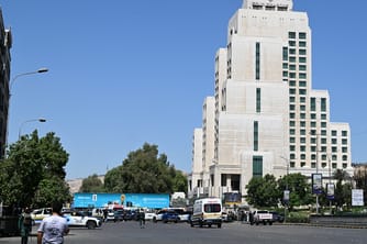 Twin Blasts Rock Damascus During Macron Visit
