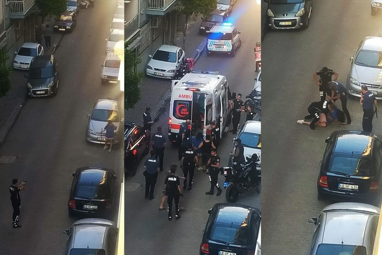 Aydın’da samuray kılıçlı dehşet! Alkollü genç kız kendini yaraladı