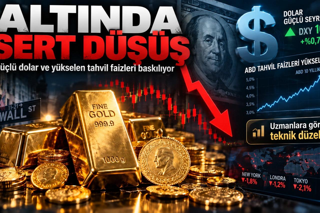 Altın geri çekildi, uzmanlar yükselişe işaret etti