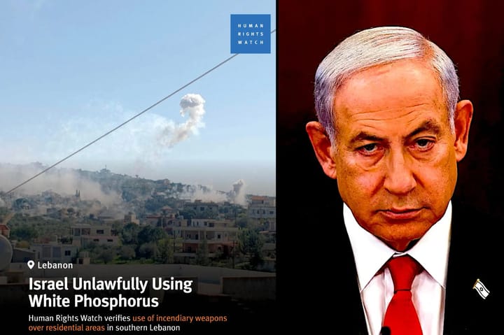 Rights Group Says Israel Used White Phosphorus in Lebanon
