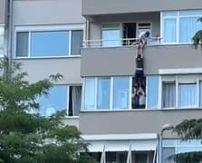 İntihar girişiminde bulunan kadını komşuları son anda kurtardı