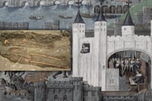 Londra Kulesi'ndeki kazı, kalenin gizli Orta Çağ tarihini ortaya çıkardı