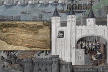 Londra Kulesi'ndeki kazı, kalenin gizli Orta Çağ tarihini ortaya çıkardı