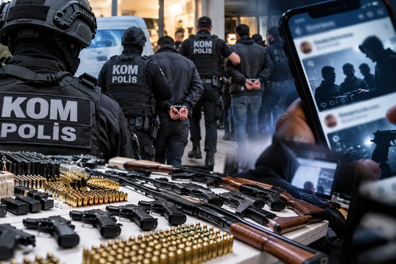 58 ilde suç örgütlerine büyük operasyon! 348 şüpheli yakalandı