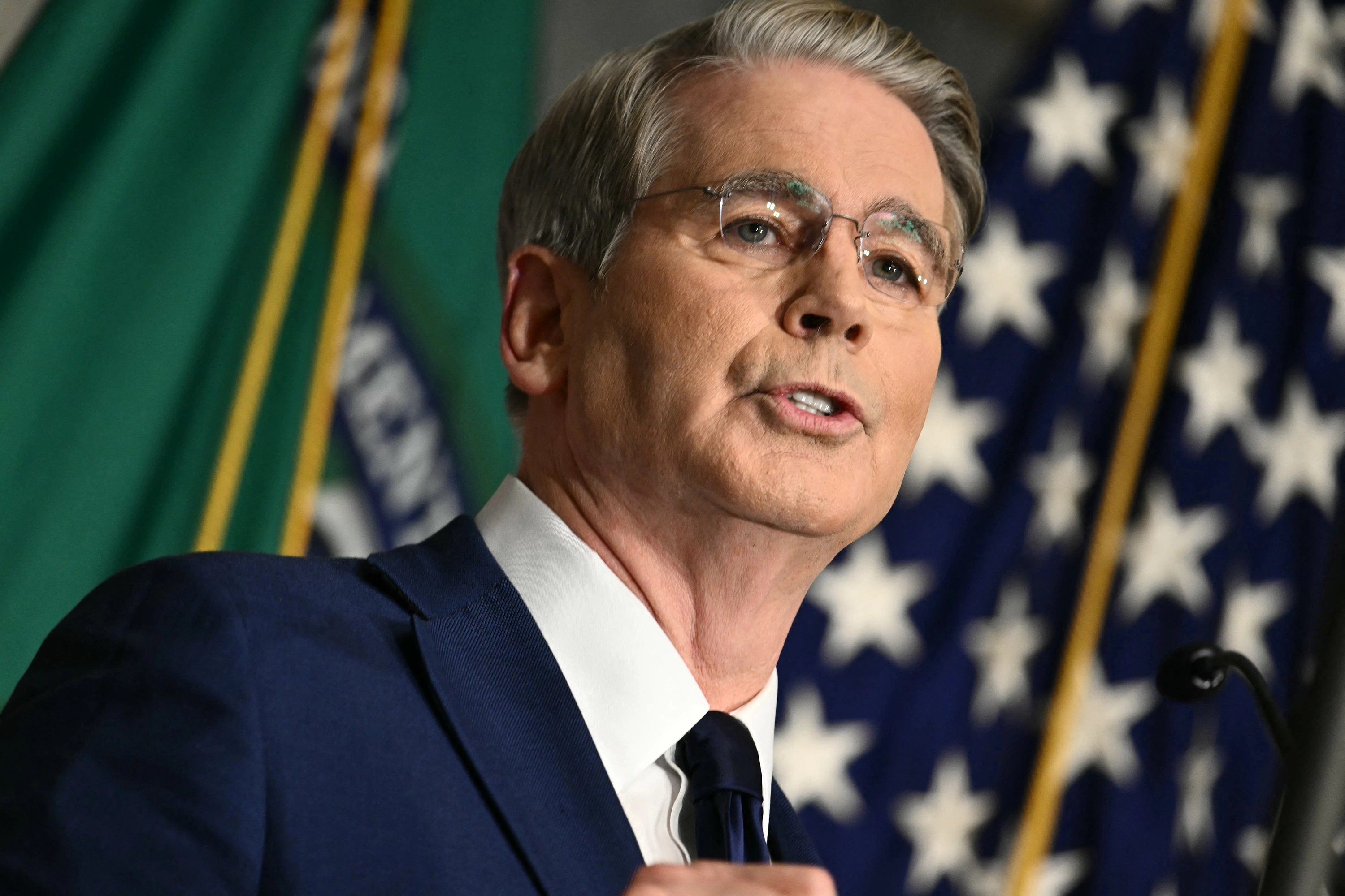 U.S. Secretary of the Treasury Scott Bessent in Washington, Aug. 24, 2026 - AFP