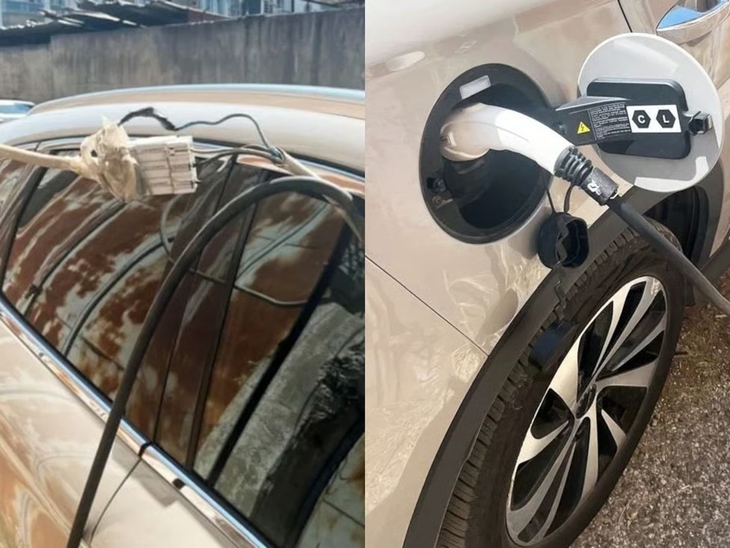 Bu kadarına da ‘pes’ dedirten yöntem! Kaçak elektrikle araç şarj ettiler 