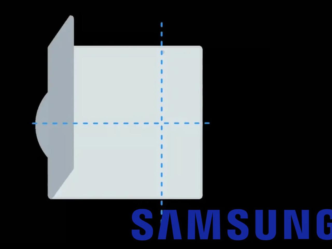 İşte Samsung'un üçe katlanan telefonu 