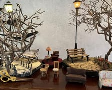 Çocukken eline bulaşan kille başlayan yolculuk minyatüre dönüştü