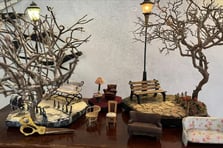 Çocukken eline bulaşan kille başlayan yolculuk minyatüre dönüştü