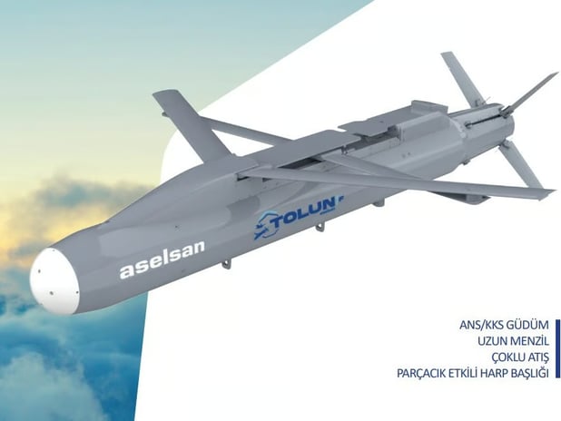 TOLUN F ile Türk Hava Kuvvetleri uzun menzilli hassas vuruş gücünü artırıyor
