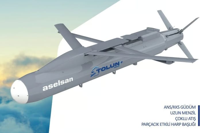 TOLUN F ile Türk Hava Kuvvetleri uzun menzilli hassas vuruş gücünü artırıyor
