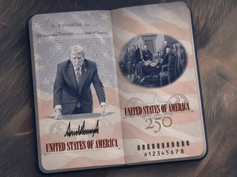 Trump Unveils 250th Anniversary Passport With His Portrait