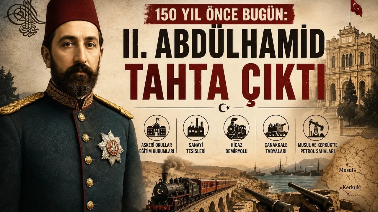 150 yıl önce bugün: II. Abdülhamid tahta çıktı