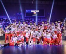 VNL'de Polonya fırtınası: Finalde İtalya'yı set vermeden yenen Polonya, ikinci kez Milletler Ligi şampiyonu