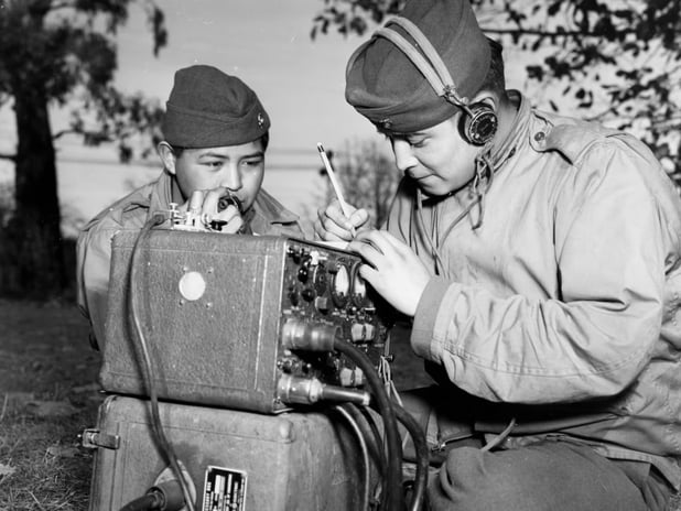 İkinci Dünya Savaşı'nın Navajo Kod konuşmacıları