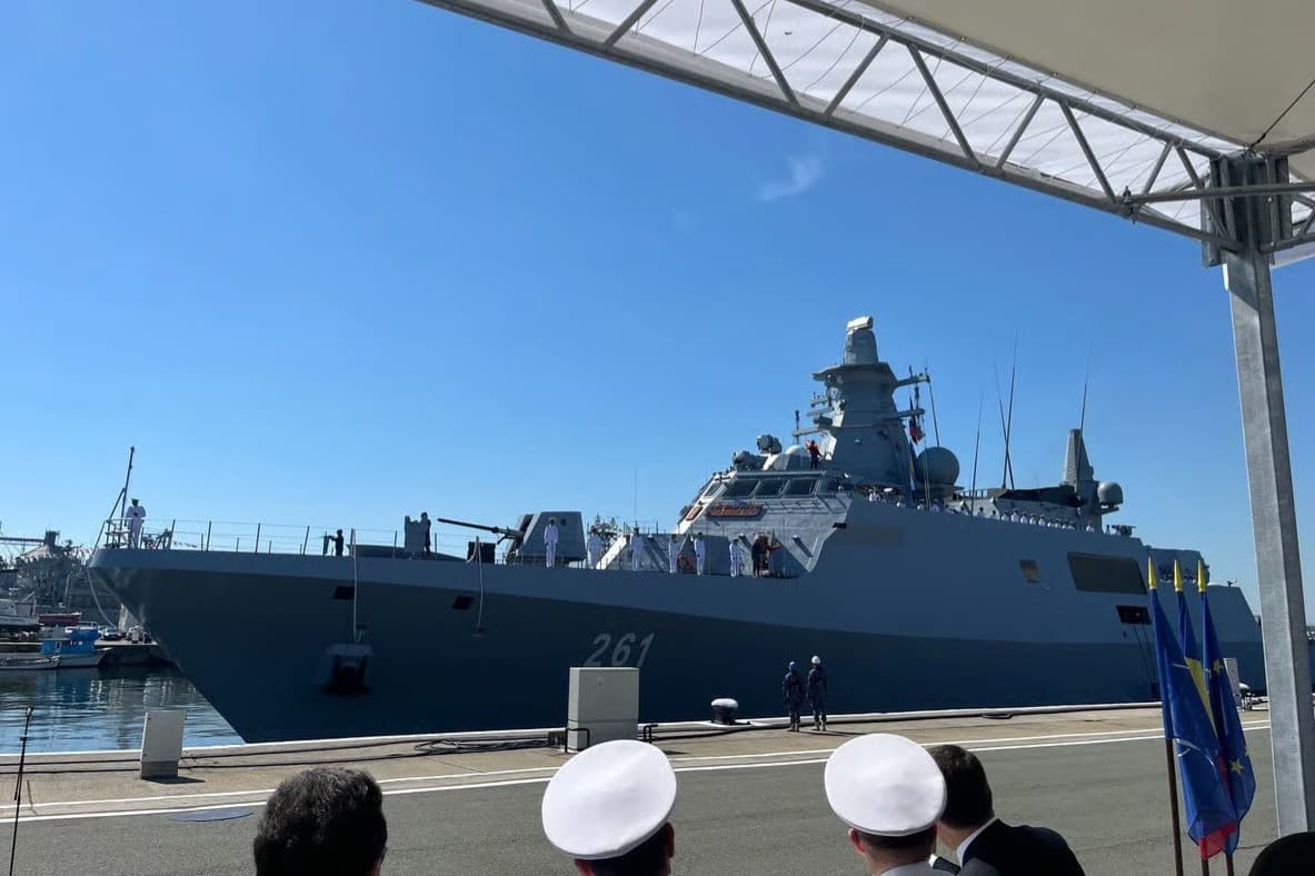 ASELSAN sistemleriyle donatılan CAm. ROMAN korveti Romanya Donanması'nda göreve başladı