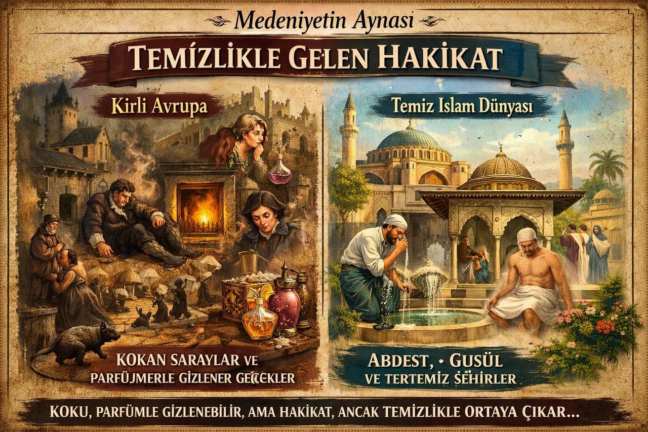 Medeniyetin aynası temizlikle gelen hakikat