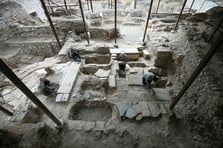 İznik'teki Çini Fırını kazılarında Bizans şapeli ve Osmanlı hamamı bulundu