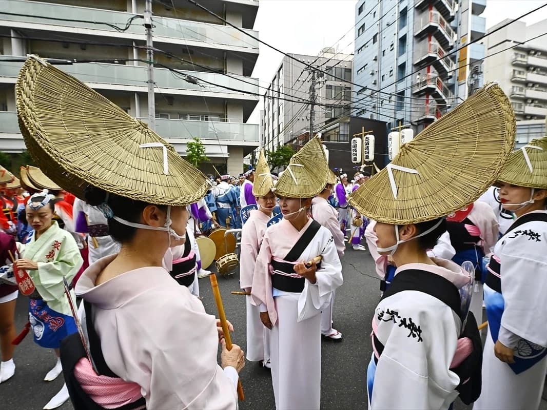 10 bin dansçı Awaodori Festivali’nde buluştu