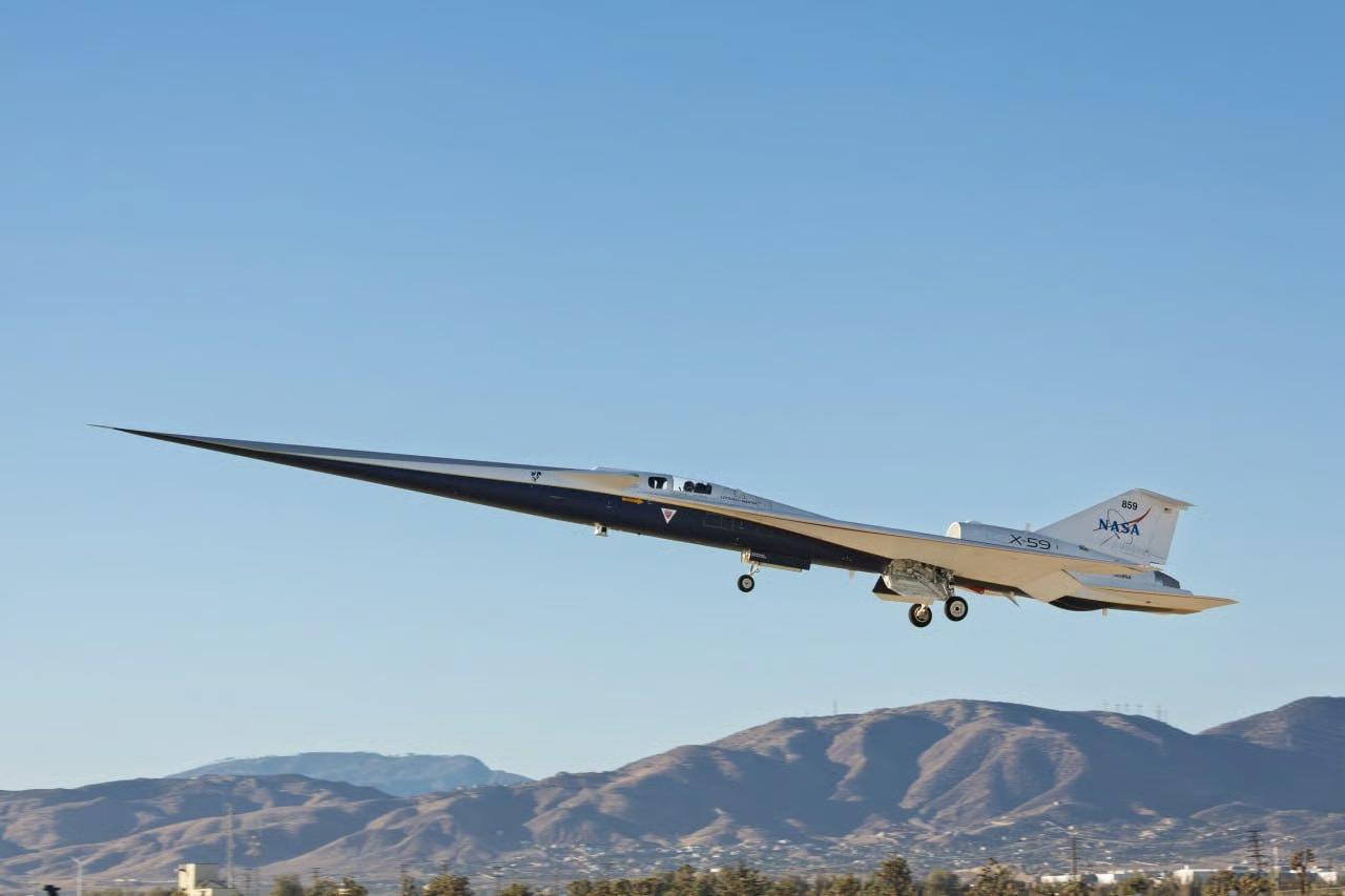 X-59 ilk uçuşunu tamamladı