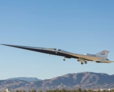 Lockheed Martin ve NASA, X-59 sessiz süpersonik uçağın ilk uçuşunu başarıyla tamamladı