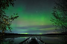 Alaska'da görsel şölen: Görenler gözlerini alamıyor