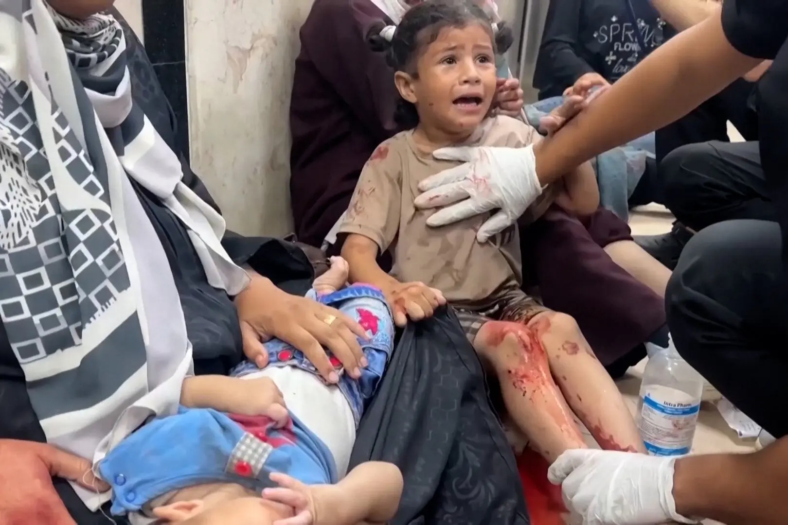 Israeli Strike Near Gaza Aid Clinic Kills 18 Civilians