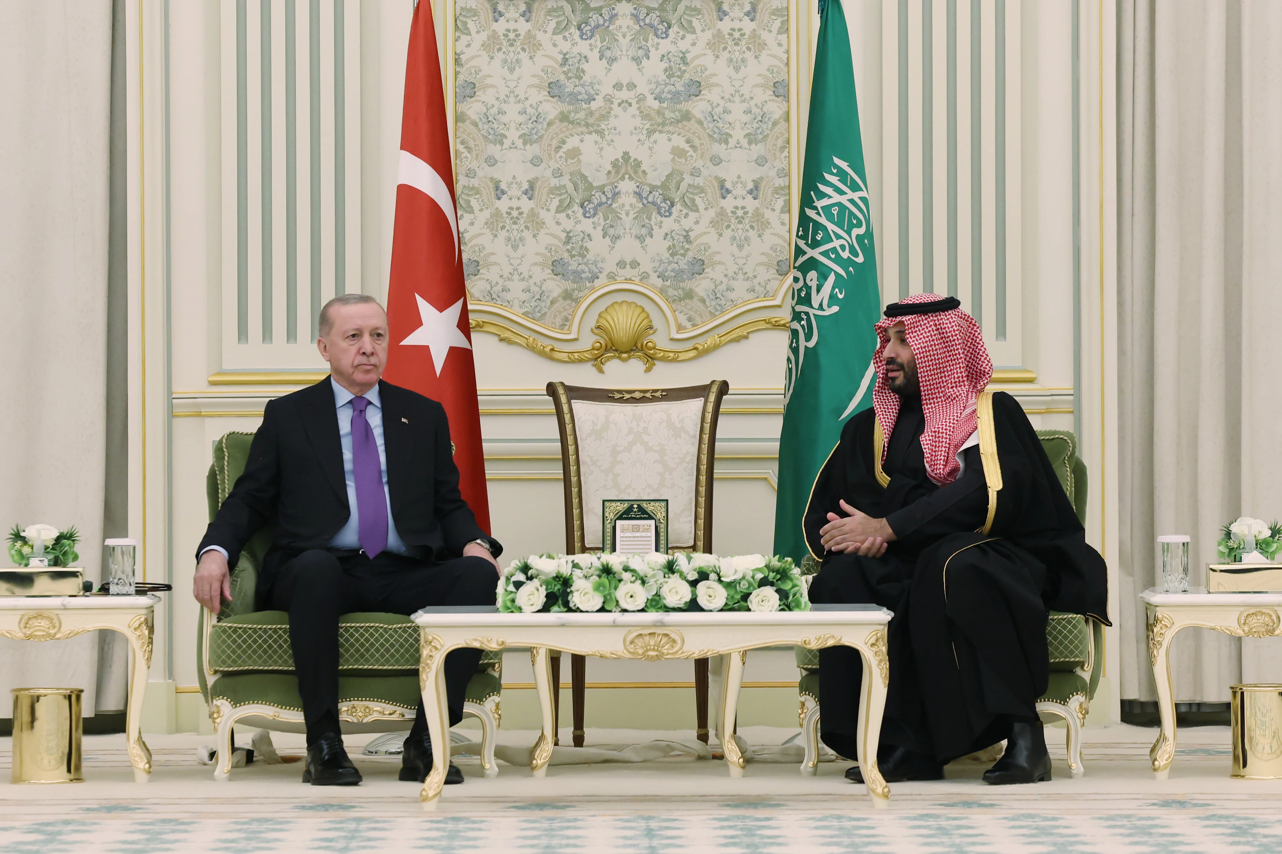 Erdoğan Meets Saudi Crown Prince as Türkiye, Saudi Arabia Sign $2 Billion Solar Energy Deal