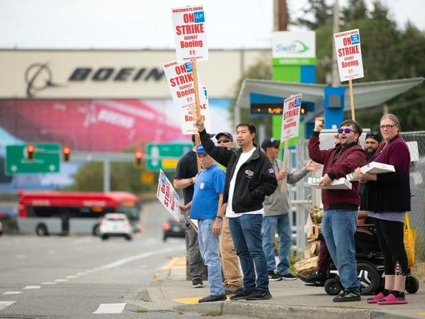 Boeing’in savunma işçileri greve gidiyor