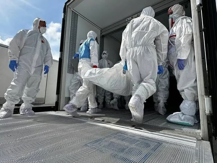 Rusya ile Ukrayna arasında cenaze takası gerçekleşti