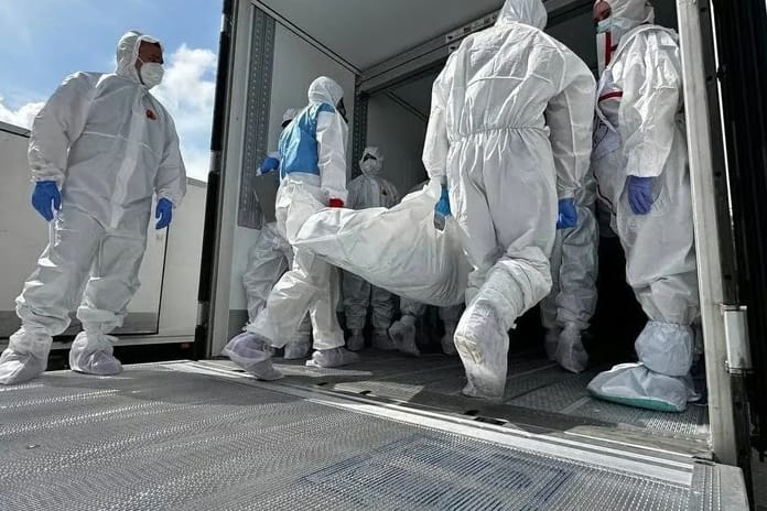 Rusya ile Ukrayna arasında cenaze takası gerçekleşti