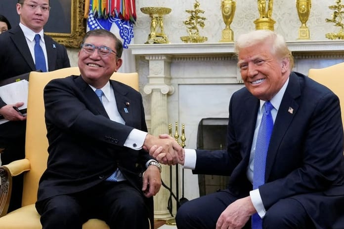 Trump, Altın Kubbe için Japonya ile iş birliğini değerlendiriyor