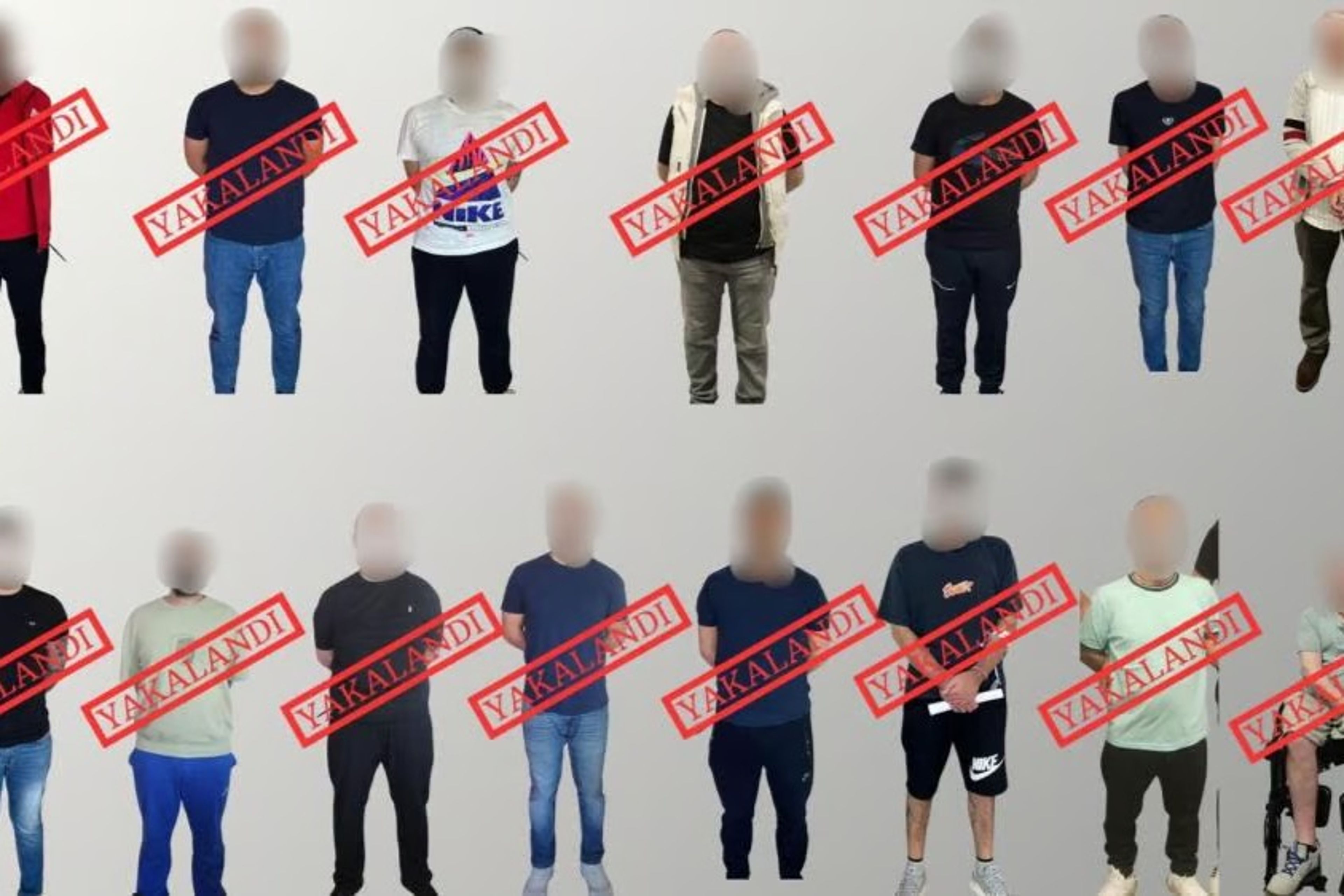 Kırmızı bültenle aranan 13 suçlu Türkiye'ye getirildi