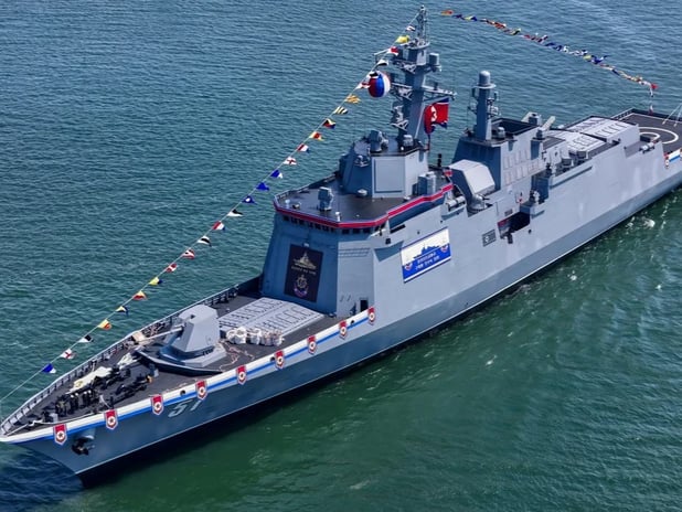 Kuzey Kore'nin yeni fırkateyni ortaya çıktı