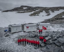 Türk bilim insanları "Beyaz Kıta"da 10. yıl gururunu yaşıyor