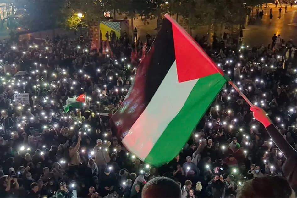 Fransa'da Filistin'e destek gösterisi yasağını mahkeme askıya aldı